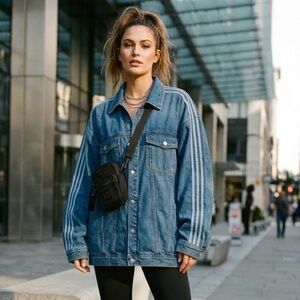 ADIDAS X IVY PARK Oversized Denim Jacket